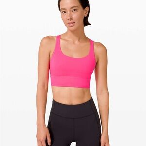 Lululemon Athletica Bright Pink Sports Bra